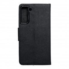 Samsung Galaxy S21 5G Portefeuilles Fancy Book Noir