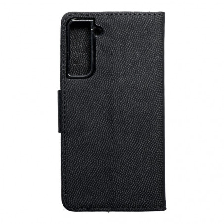 Samsung Galaxy S21 5G Portefeuilles Fancy Book Noir