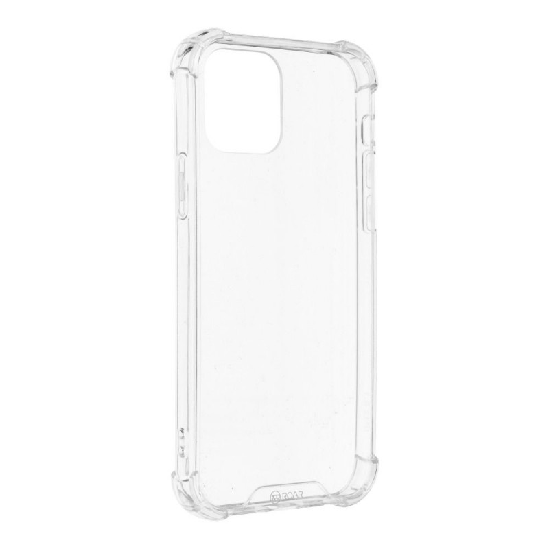 Apple iPhone 12 Coque Roar Armor Jelly Étui haut de gamme  Transparent 