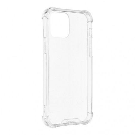Apple iPhone 12 Coque Roar Armor Jelly Étui haut de gamme  Transparent 