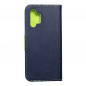 Samsung Galaxy A32 LTE Portefeuilles Fancy Book Marine / Citron vert