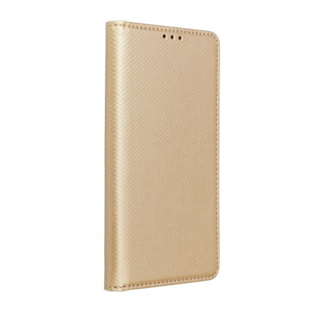 Samsung Galaxy A72 LTE Portefeuilles Smart Case Book Or