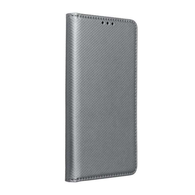 Apple iPhone SE 2022 5G Portefeuilles Smart Case Book Gris