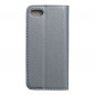 Apple iPhone SE 2022 5G Portefeuilles Smart Case Book Gris