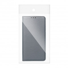 Apple iPhone SE 2022 5G Portefeuilles Smart Case Book Gris