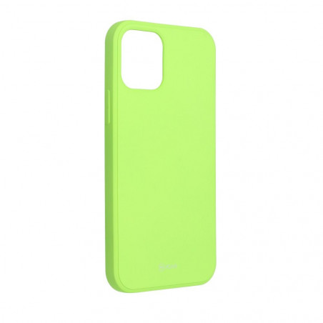 Apple iPhone 12 Coque Roar Colorful Jelly Vert citron