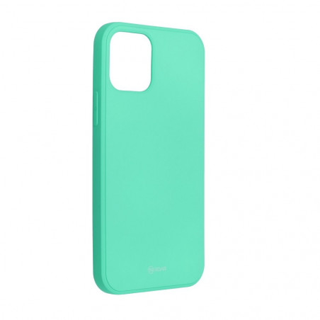 Apple iPhone 12 Coque Roar Colorful Jelly Couleur menthe