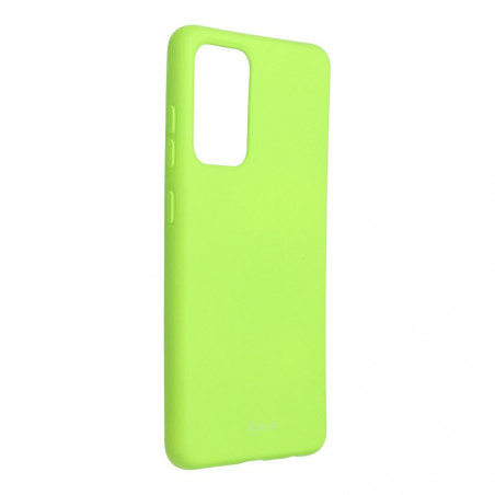 Samsung Galaxy A52 LTE Coque Roar Colorful Jelly Vert citron