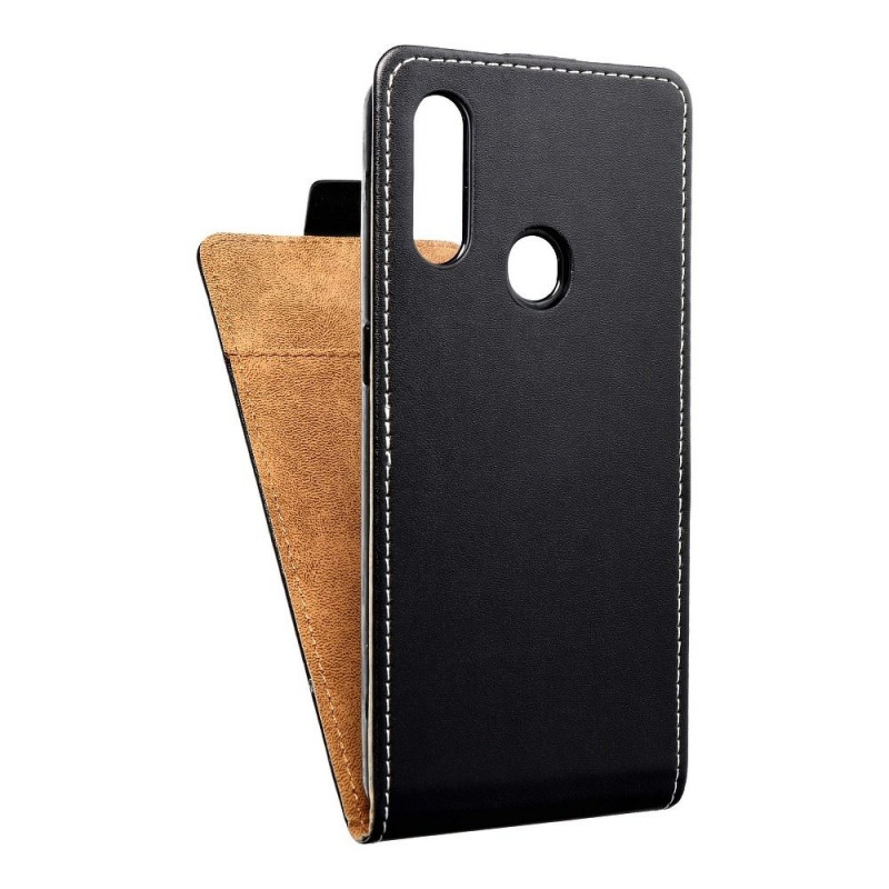 Oppo A31 Étuis verticaux Slim Flexi Fresh Noir
