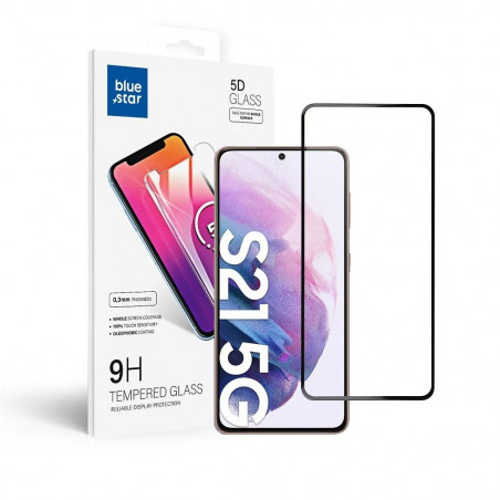 Samsung Galaxy S21 5G Verre trempé Blue Star 9H Transparent