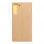 Samsung Galaxy S21 Plus 5G Portefeuilles LUNA Book Gold Élégant  Or