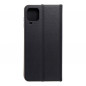 Samsung Galaxy A12 Portefeuilles LUNA Book Gold Élégant  Noir