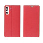 Samsung Galaxy A12 Portefeuilles LUNA Book Gold Élégant  Rouge