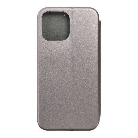 Apple iPhone 13 Pro Max Portefeuilles Book Elegance Élégant  Gris