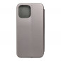 Apple iPhone 13 Pro Max Portefeuilles Book Elegance Élégant  Gris