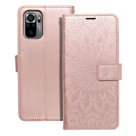XIAOMI Mi 11 Lite 5G Portefeuilles MEZZO Book Mandala  Or rose