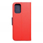 XIAOMI Redmi Note 10 Portefeuilles Fancy Book Rouge / Marine