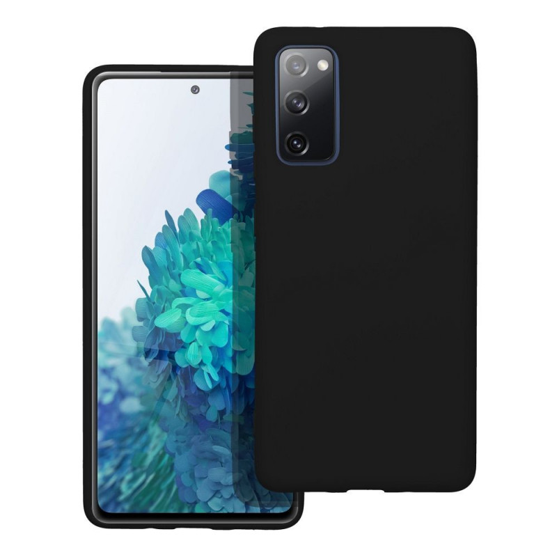 Samsung Galaxy S20 FE 5G 2022 Coque Silicone Élégant  Noir