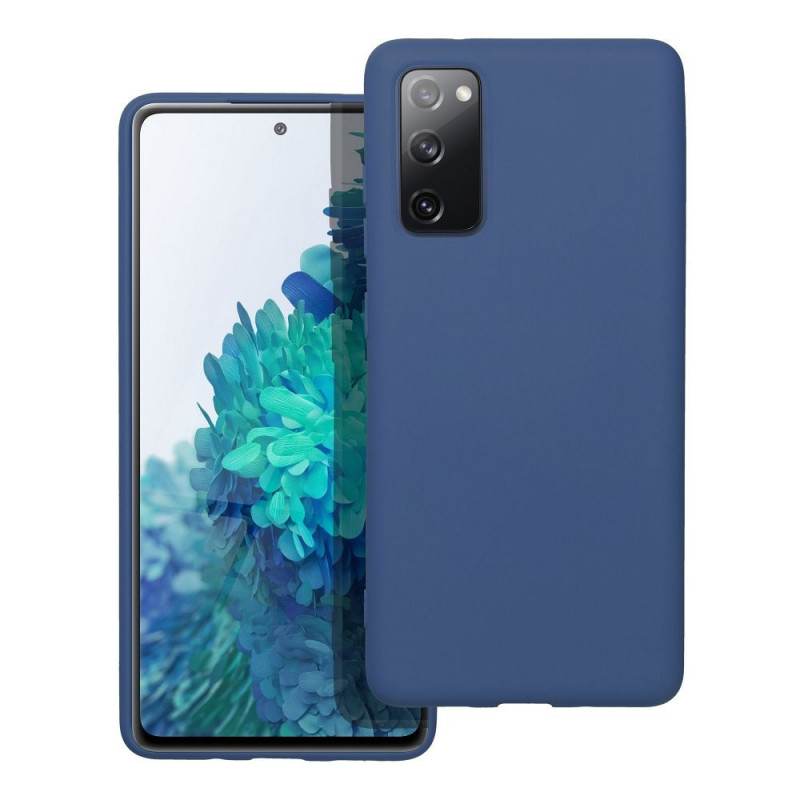 Samsung Galaxy S20 FE 5G 2022 Coque Silicone Élégant  Bleu