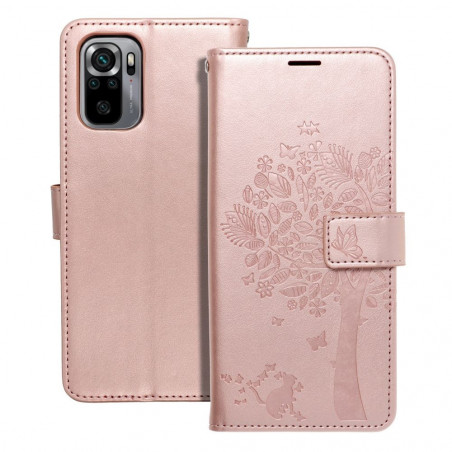 XIAOMI Mi 11 Lite 5G Portefeuilles MEZZO Book Arbre  Or rose