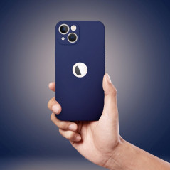 Apple iPhone 13 Pro Max Coque Soft Bleu foncé