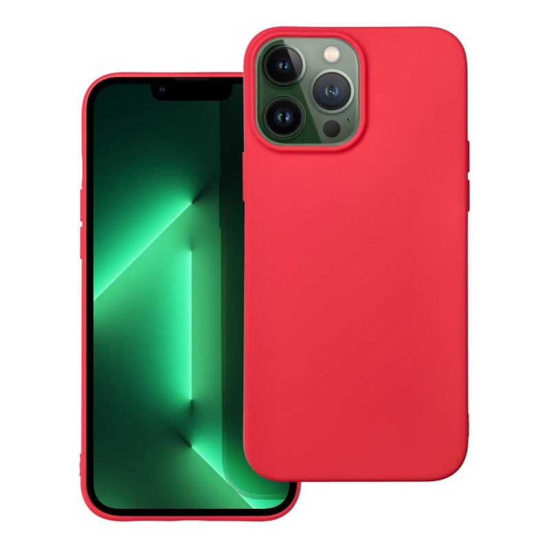 Apple iPhone 13 Pro Max Coque Soft Rouge