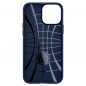 Apple iPhone 13 Pro Coque Spigen  Liquid Air Bleu marine
