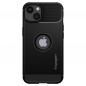 Apple iPhone 13 Coque Spigen Armor Fibre de carbone, Élégant  Noir