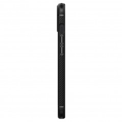 Apple iPhone 13 Coque Spigen Armor Fibre de carbone, Élégant  Noir