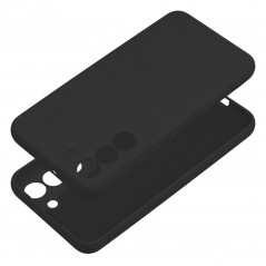 Samsung Galaxy S22 Coque Silicone Élégant  Noir