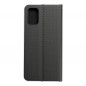 Samsung Galaxy A03 Portefeuilles LUNA Book Carbon Fibre de carbone, Élégant  Noir