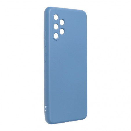 Samsung Galaxy A32 LTE Coque Silicone Élégant  Bleu