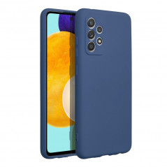 Samsung Galaxy A52 LTE Coque Silicone Élégant  Bleu