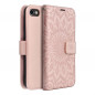 Apple iPhone SE 2020 Portefeuilles MEZZO Book Mandala  Or rose
