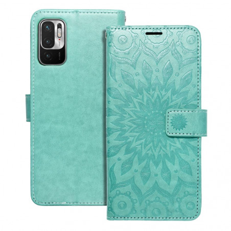 XIAOMI Redmi Note 10 5G Portefeuilles MEZZO Book Mandala  Vert