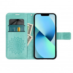 XIAOMI Poco M3 Pro Portefeuilles MEZZO Book Mandala  Vert