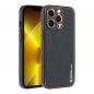Apple iPhone 12 Coque Leather Noir