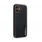 Apple iPhone 12 Coque Leather Noir