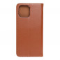 Apple iPhone 12 Pro Max Portefeuilles Leather case SMART PRO Élégant  Brun