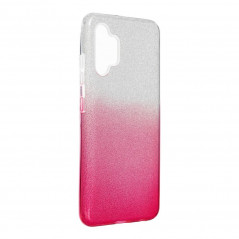 Samsung Galaxy A32 LTE Coque Shining Transparent et rose