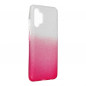 Samsung Galaxy A32 LTE Coque Shining Transparent et rose