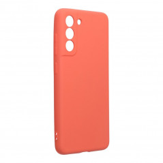 Samsung Galaxy S21 FE 5G Coque Silicone Élégant  Pêche