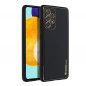Samsung Galaxy A52s 5G Coque Leather Noir