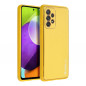 Samsung Galaxy A52s 5G Coque Leather Jaune