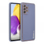 Samsung Galaxy A52s 5G Coque Leather Bleu