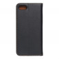 Apple iPhone SE 2022 5G Portefeuilles Leather case SMART PRO Élégant  Noir