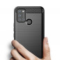 Oppo A53 Coque Carbon Élégant  Noir