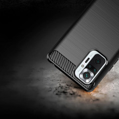 XIAOMI Poco M3 Pro 5G Coque Carbon Élégant  Noir