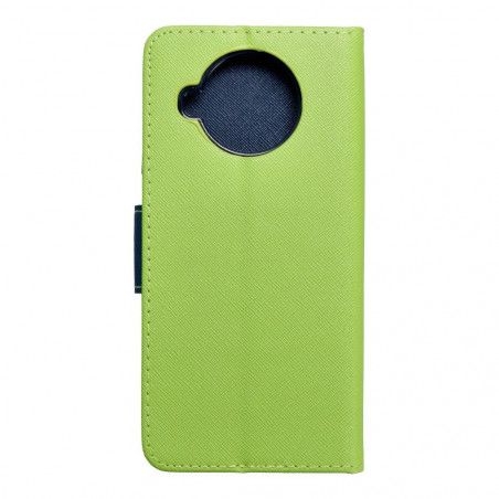 XIAOMI Mi 10T Lite 5G Portefeuilles Fancy Book Citron vert / Marine