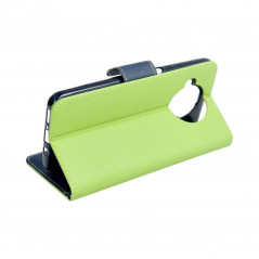 XIAOMI Mi 10T Lite 5G Portefeuilles Fancy Book Citron vert / Marine
